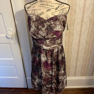 Vintage Torrid strapless dress NWT